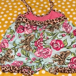 Vintage Couture romper 9 months